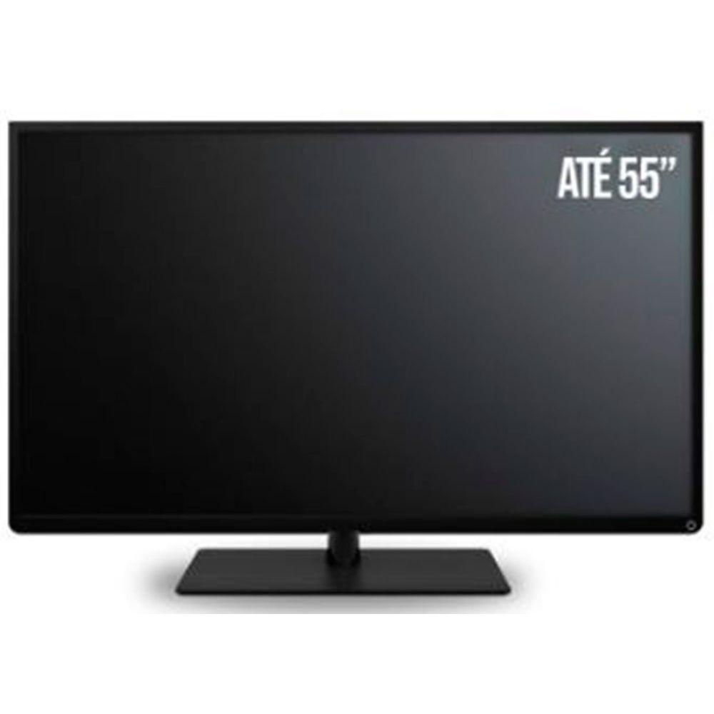 Painel Suspenso Para Tv 55 Polegadas 1 Porta Basculante Isis Cinamomo/off White - 3