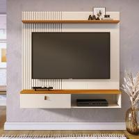 Painel Suspenso Para Tv 55 Polegadas 1 Porta Basculante Isis Cinamomo/off White - 2