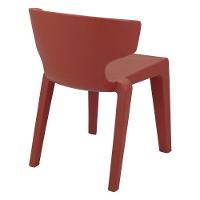 Cadeira Tramontina Marilyn Polietileno Laranja Caqui Tramontina