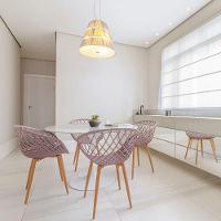 Kit 2 Cadeiras Monaco Com Assento Em Polipropileno Fratini Nude - 5