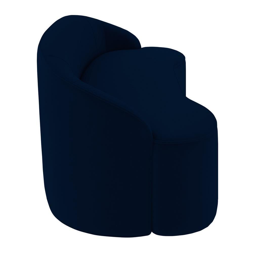 Sofá 5 Lugares Para Sala De Estar Living 300cm Theo D06 Veludo Royal - Mpozenato - 5