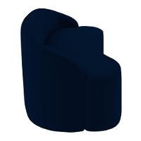 Sofá 5 Lugares Para Sala De Estar Living 300cm Theo D06 Veludo Royal - Mpozenato - 5