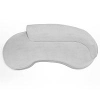 Sofá Living 4 Lugares 300cm Braço Direito Mozart D06 Linho Cinza - Mpozenato - 3