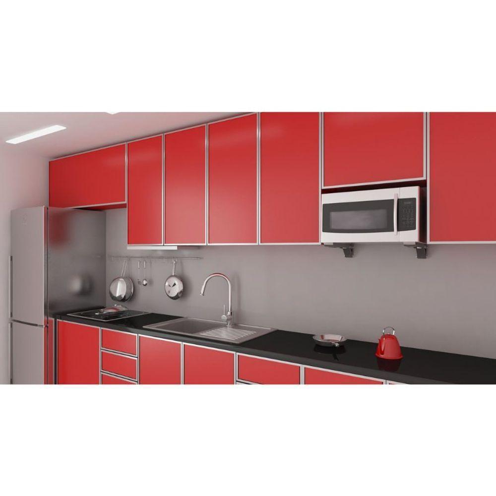 Suporte Para Forno Micro-ondas Com Braço Ajustável Brasforma Sbr 3.7 Prata - 2