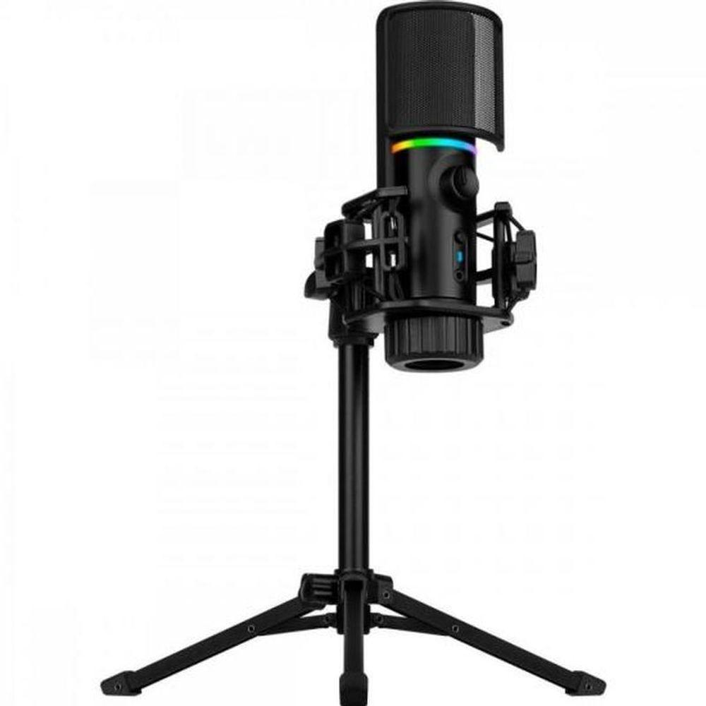 Microfone Gamer Streamplify Mic Tripod Com Tripé Preto Rgb - 1