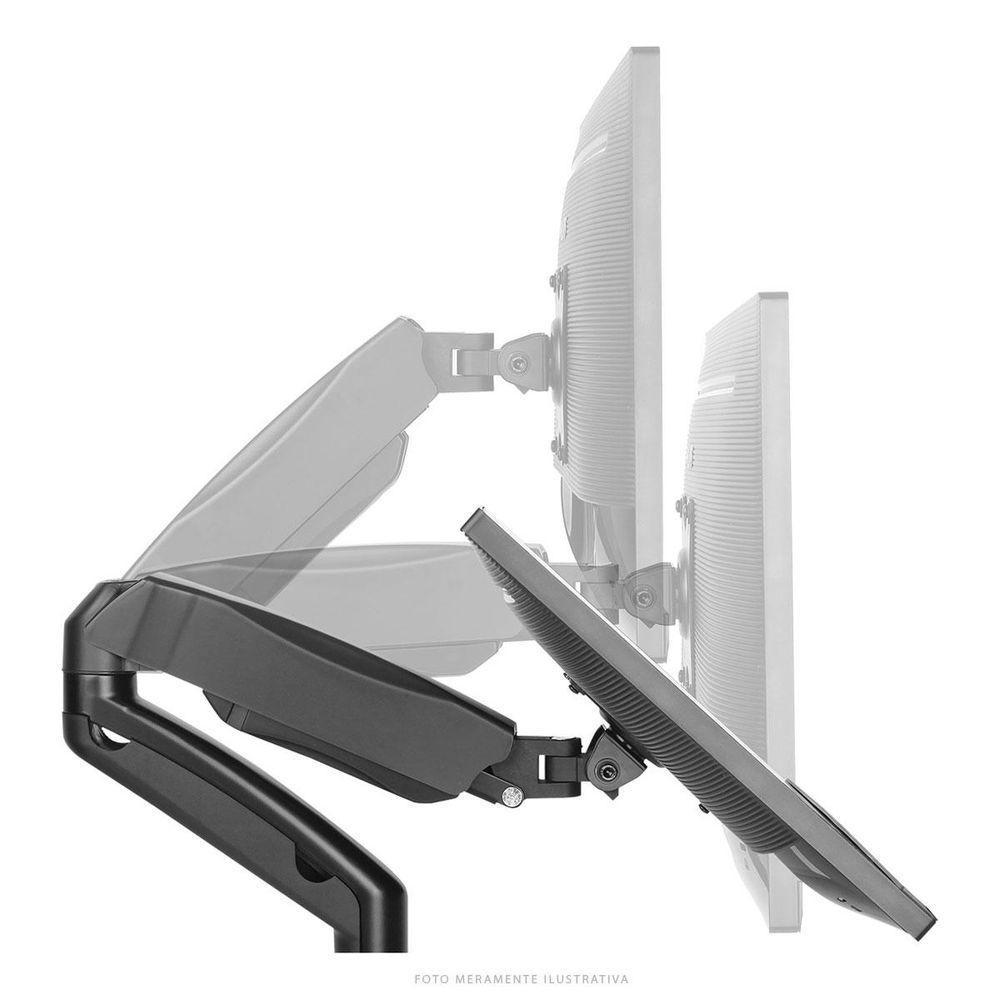 Suporte A Gás Para 2 Monitores 17'' A 32'' Vesa 100x100 Sm-341b - 4