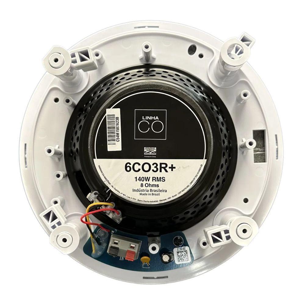 Arandela Jbl Redonda 6 8r 6co3r+ Par Branca - 2