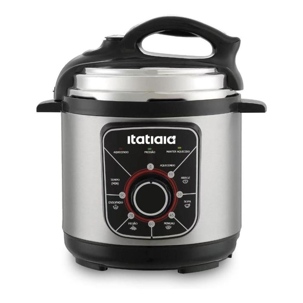 Panela De Pressão Essencial 5 Litros 220v 900w Inox Itatiaia - 1