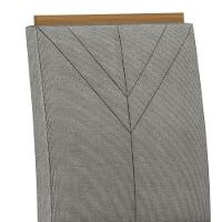 Conjunto 2 Cadeiras Amanda Ypê/linho Cinza Claro - New Ceval - 3