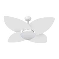 Ventilador De Teto Kovalski Branco Fosco 4 Pás Branco 220V - 1