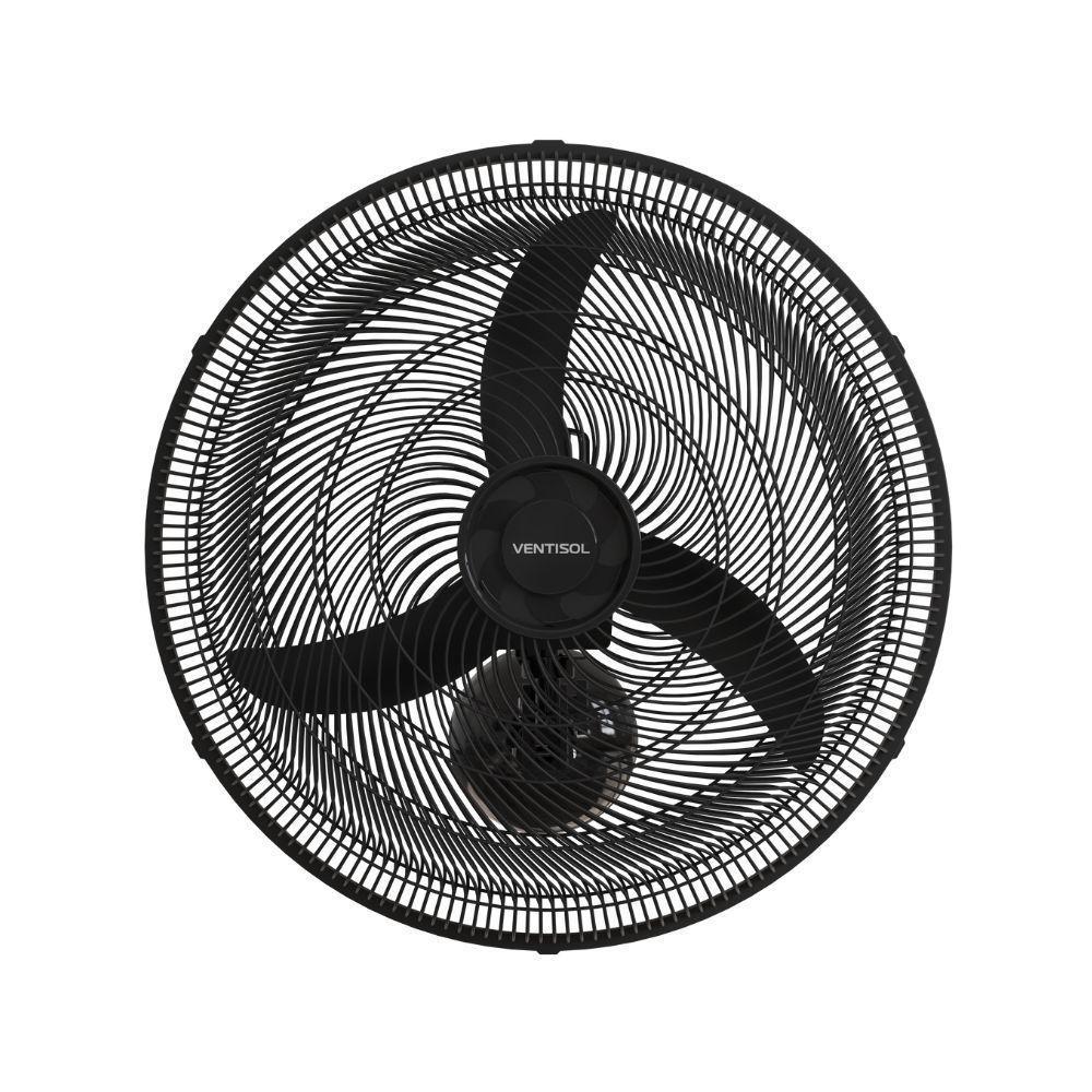 Ventilador De Parede Ventisol Oscilante New 50cm Preto 220v - 1