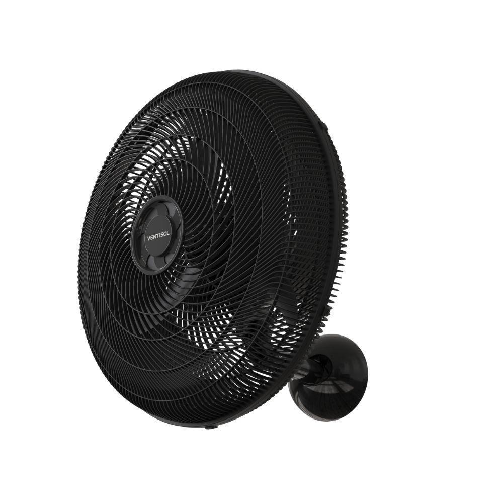 Ventilador De Parede Ventisol Oscilante New 50cm Preto 220v - 2