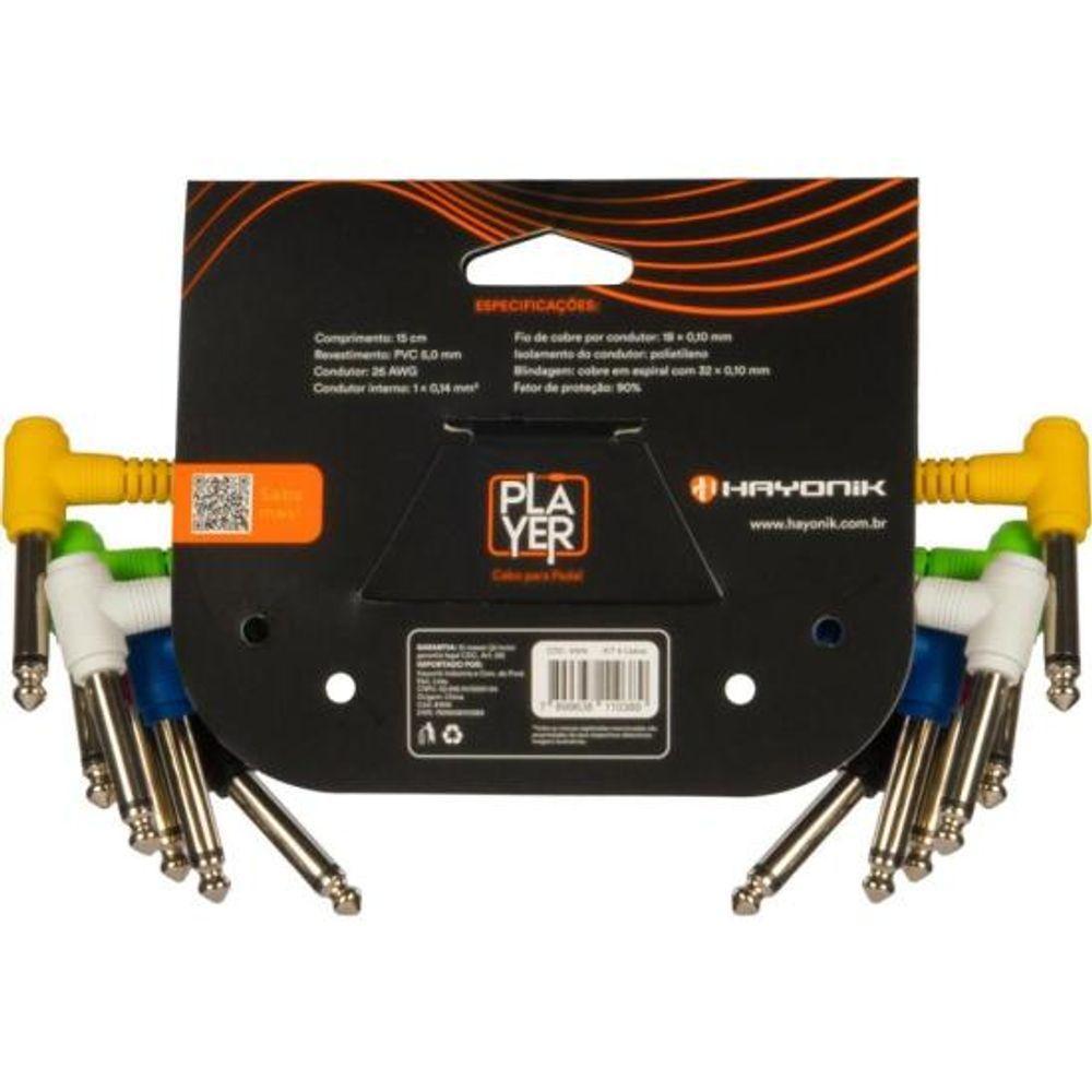 Kit Cabo Para Pedal 15cm Hayonik Sortido Com 6 - 7