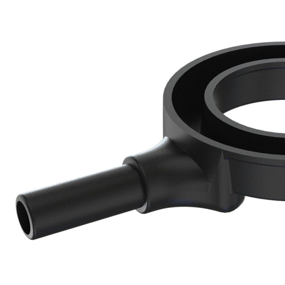 Queimador Simples Dupla Chama Fogão Industrial Ferro N2 15cm - 3