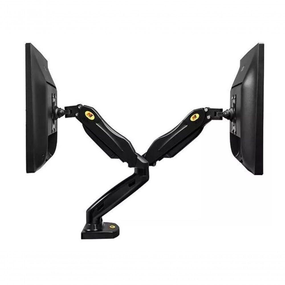 Suporte Com Pistão De Mesa Duplo Para 2 Monitor De 17 Até 30 Polegadas - 2