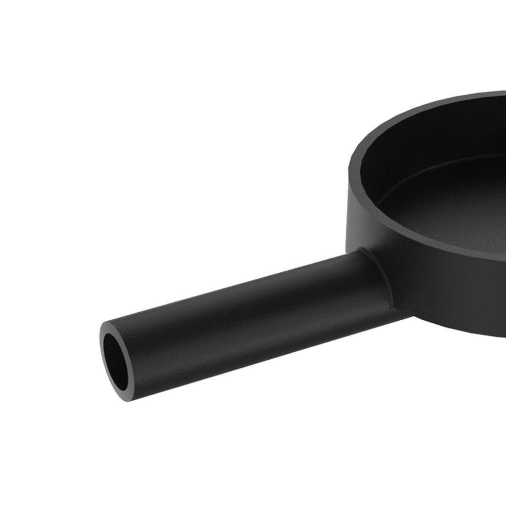 Queimador Palmatoria Pequeno Fogão Industrial De Ferro 13cm - 3