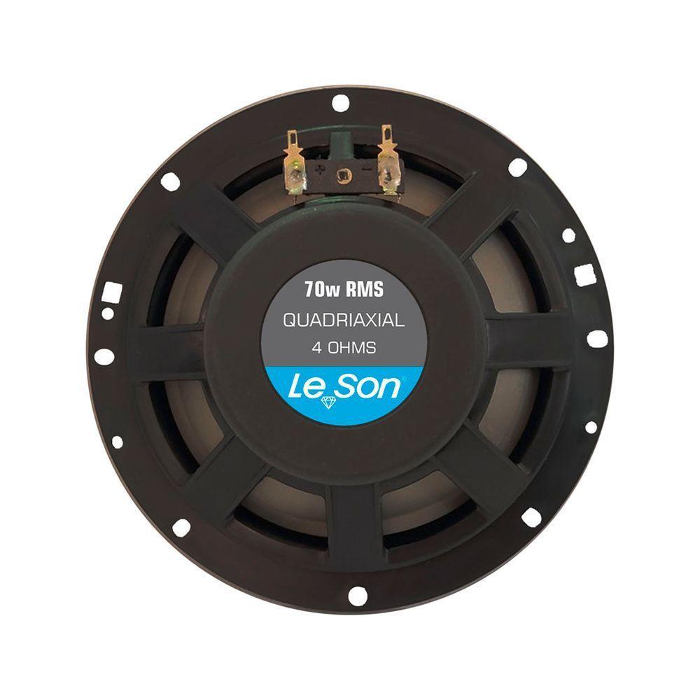 Kit Falante Quadriaxial 6 Pol 140w 4r Cinza Leson - 4