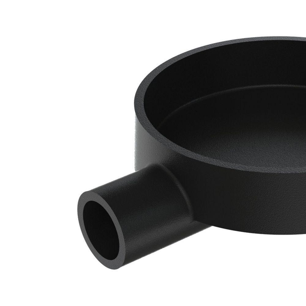 Queimador Palmatoria Curto Fogão Industrial De Ferro 13cm - 2