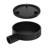 Queimador Palmatoria Curto Completo De Fogão Em Ferro 13cm - 1