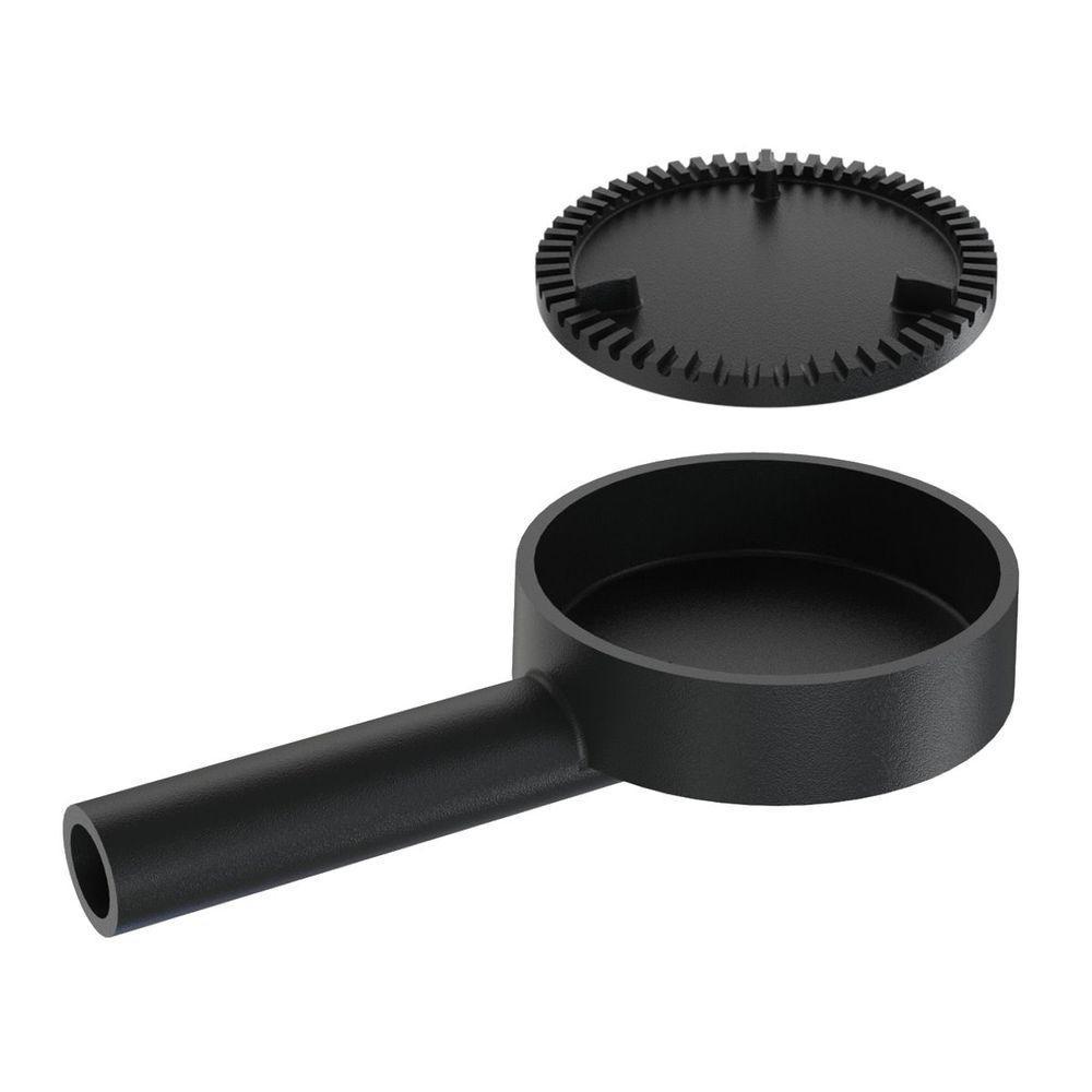 Queimador Simples Completo Fogão Industrial Ferro N02 11cm - 1