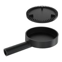 Queimador Simples Completo Fogão Industrial Ferro N02 13cm - 1