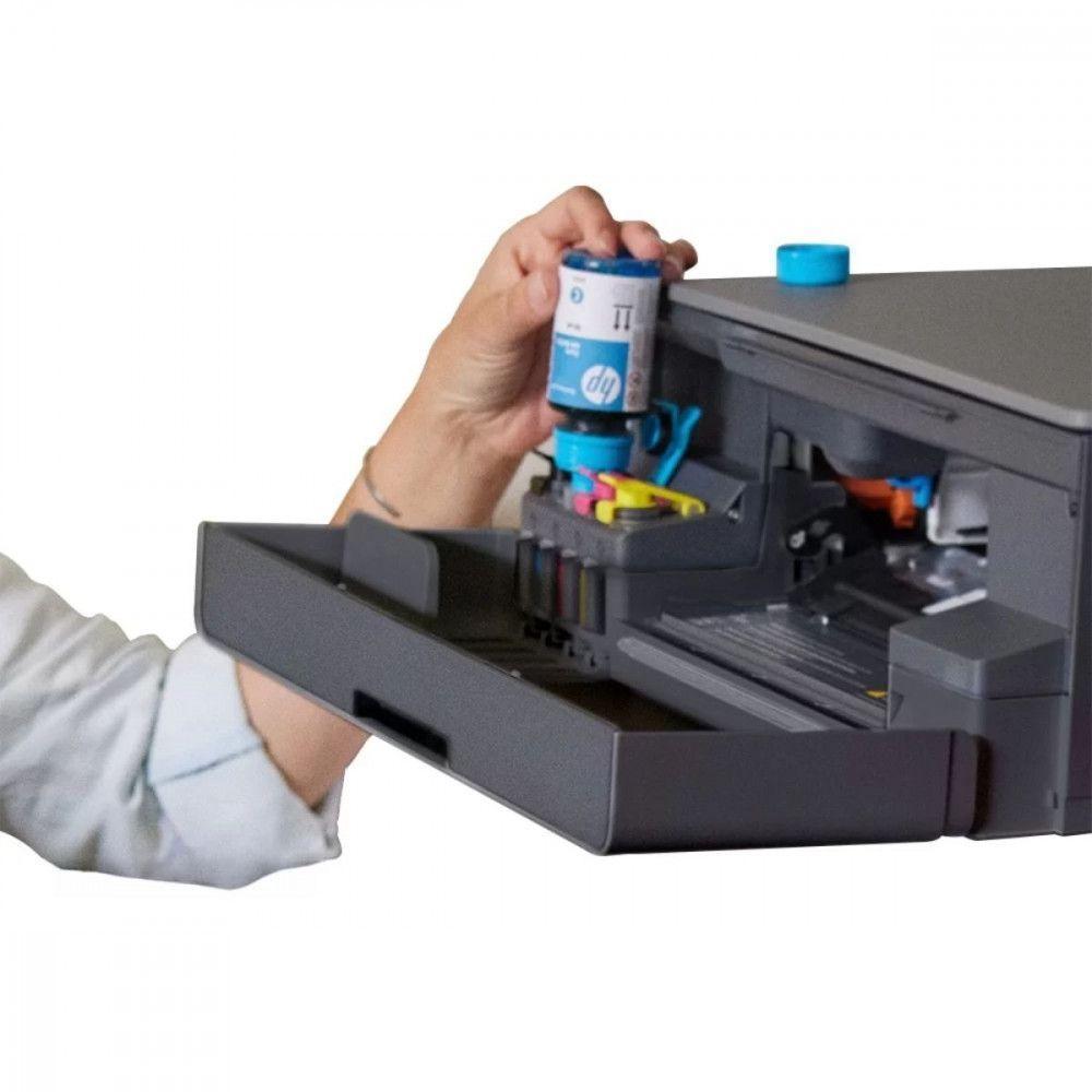 Impressora Multifuncional HP Smart Tanque De Tinta 584 Wi-fi Cinza Chumbo Bivolt - 3