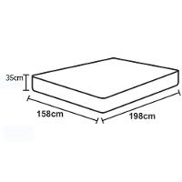 Jogo Cama Lençol Honore Queen Micro Percal 200 Fios C/ Detalhes Bordados 4 Peças - Cinza Geada - 6