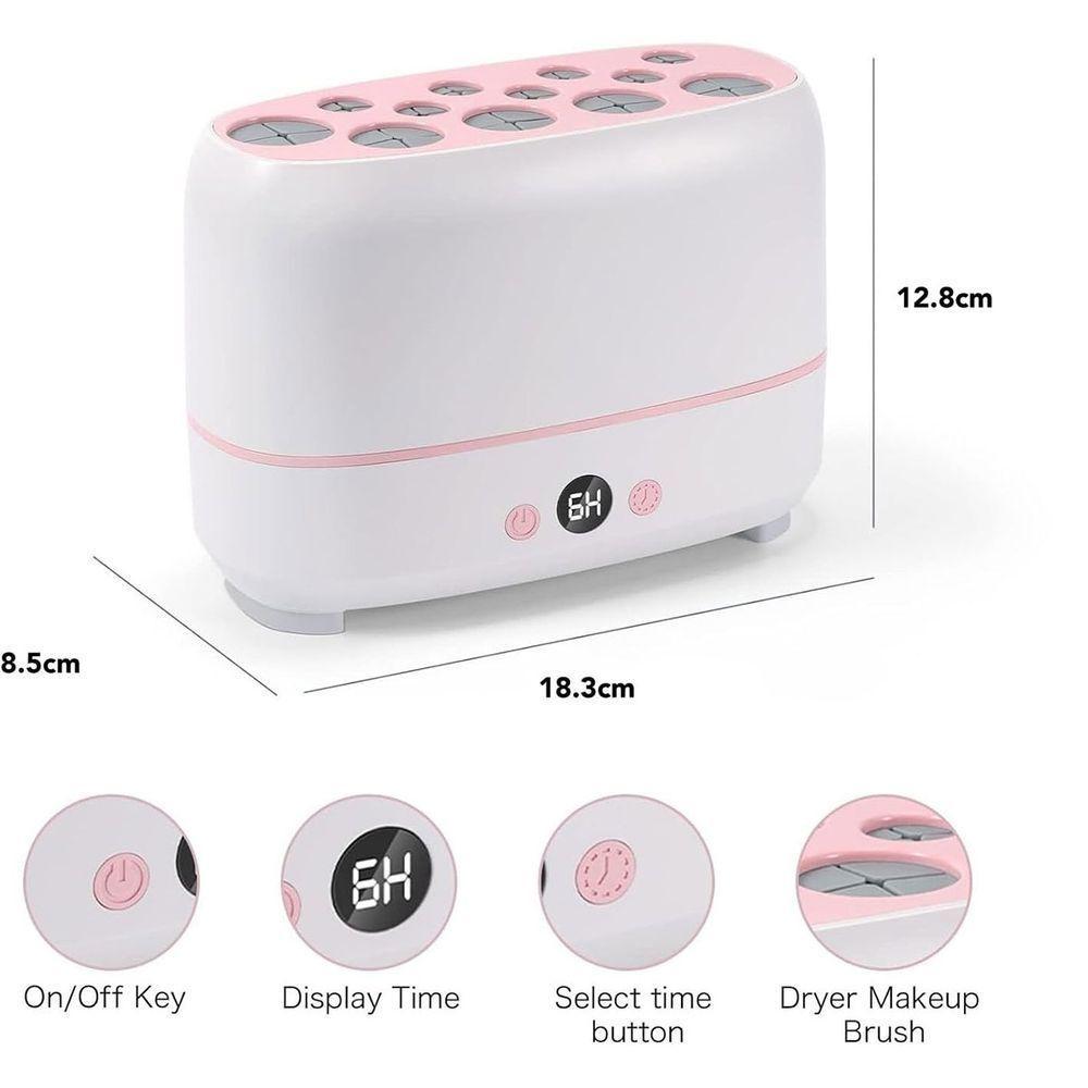 Maquina De Secagem Pincel Maquiagem Eletrico Esponja Usb Secador Rapido Potente Automatico - 10