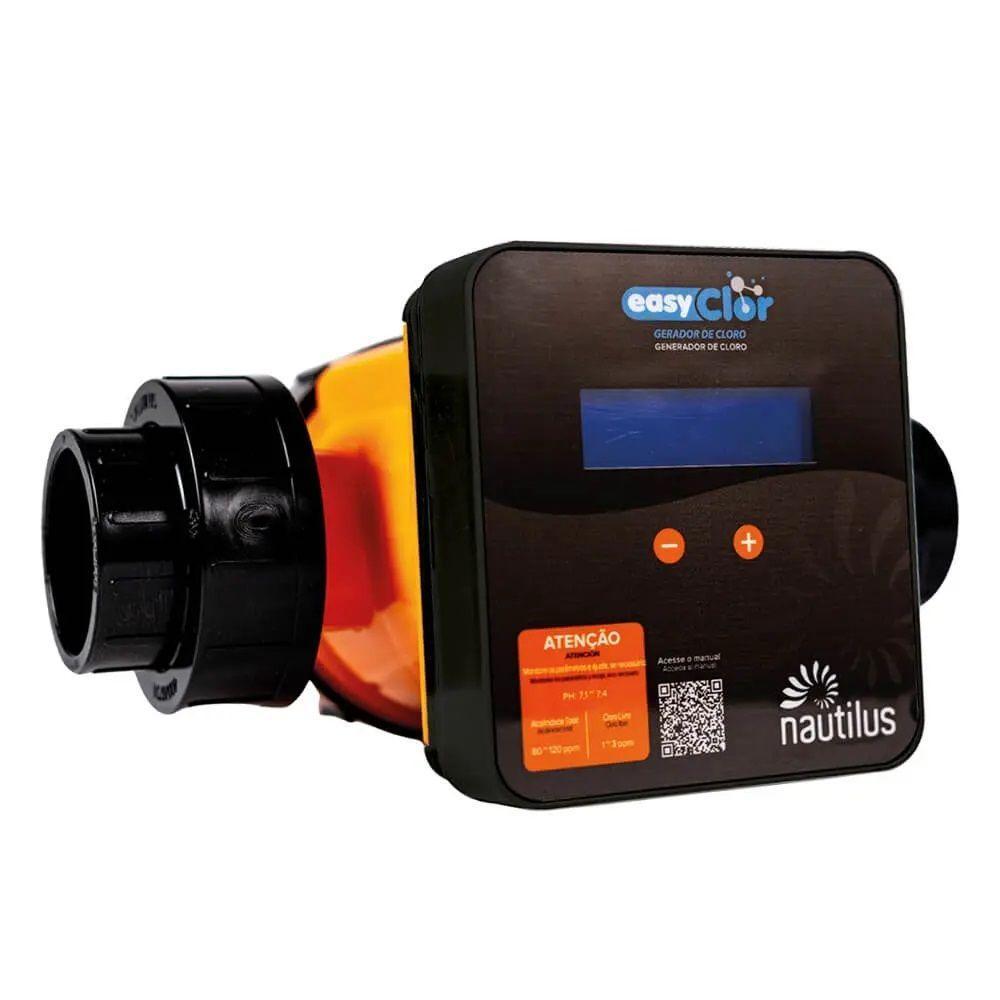 Gerador De Cloro A Base De Sal Para Piscinas Até 20 Mil Litros Easyclor® Home G5-01 - Nautilus - 3