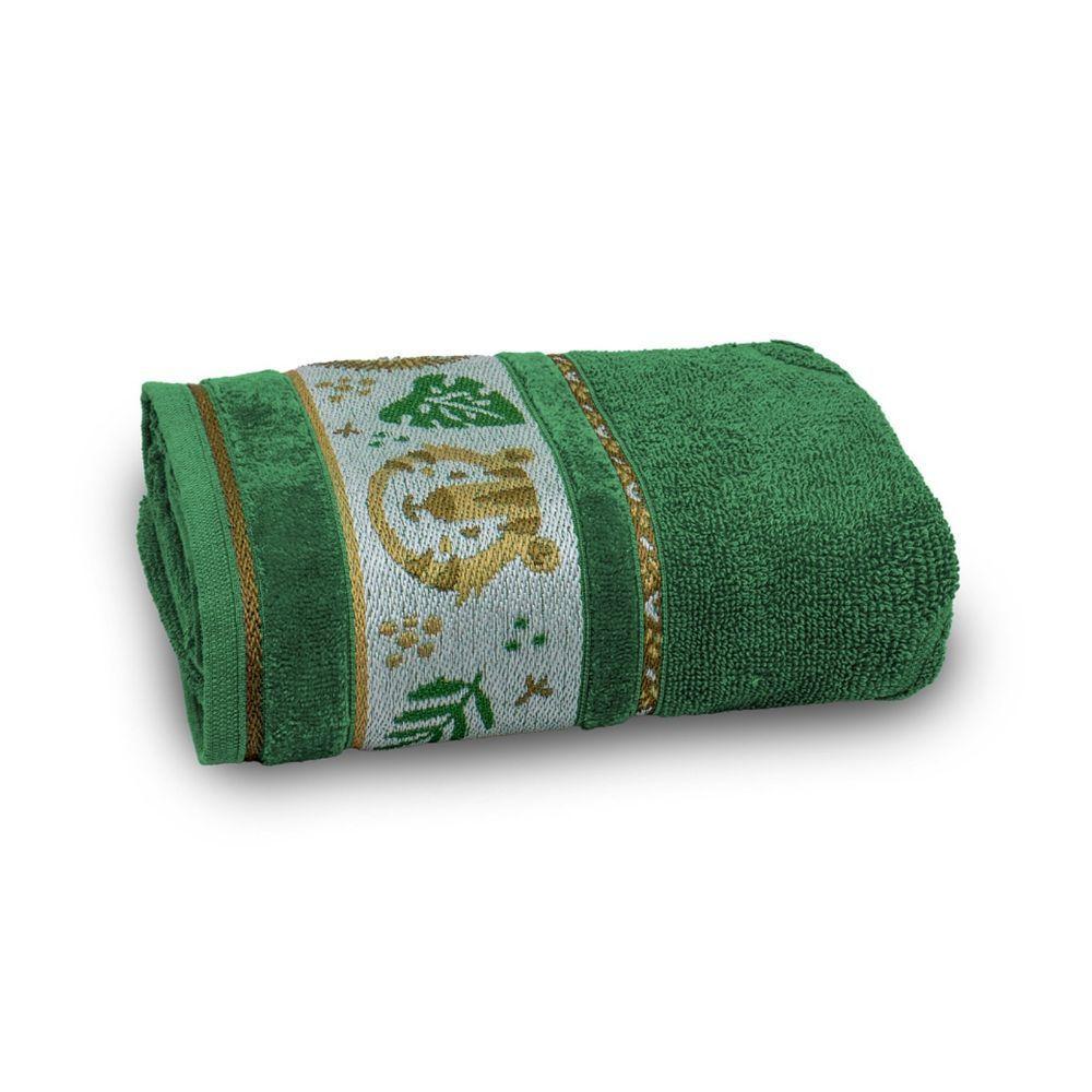 Jogo De Toalha De Banho Infantil 2 Peças Soft Kids Com Lavabo Appel Verde - Selva - 5