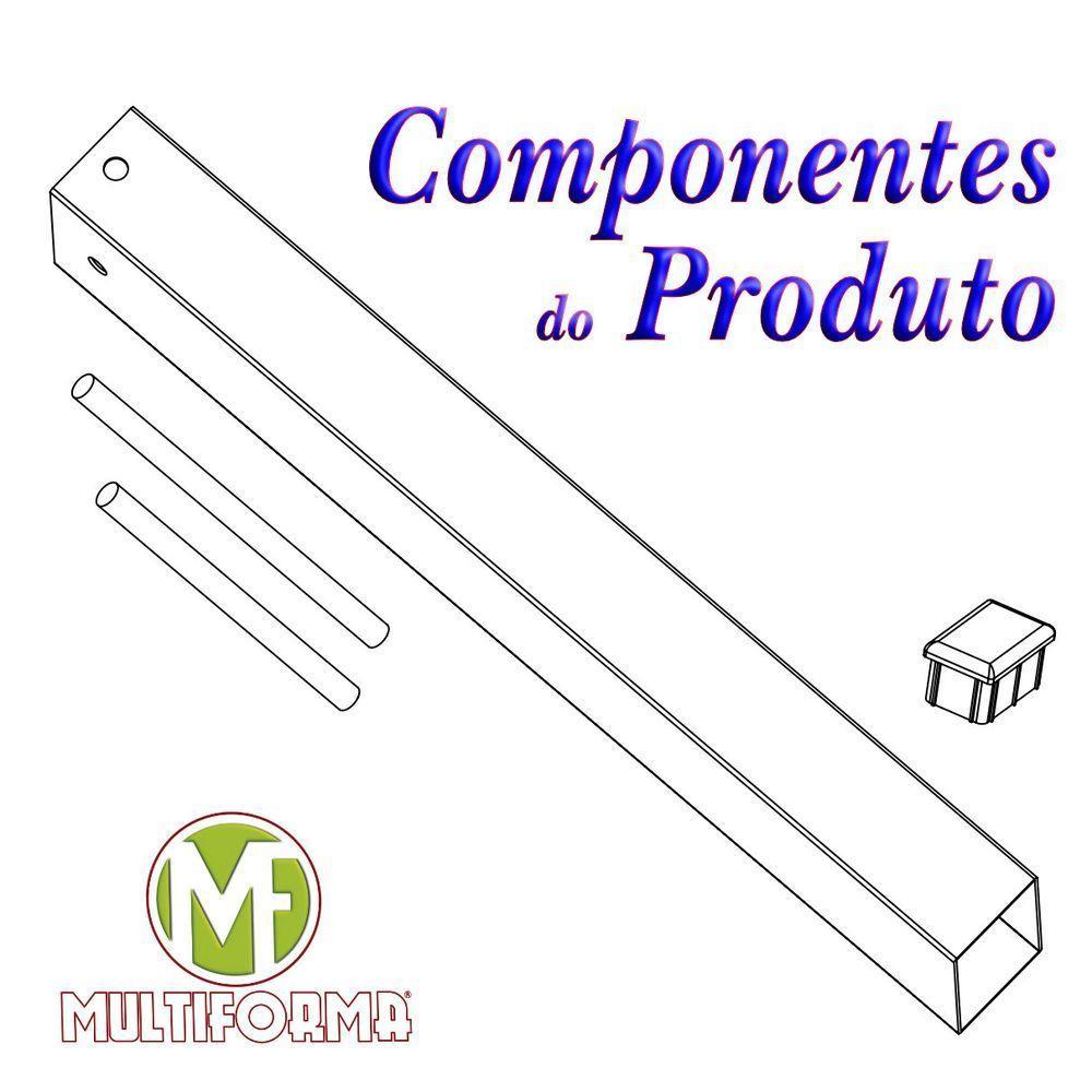 Suporte Pia Chumbar Bancada Aparador Mesa 50 Cm Preto - 4