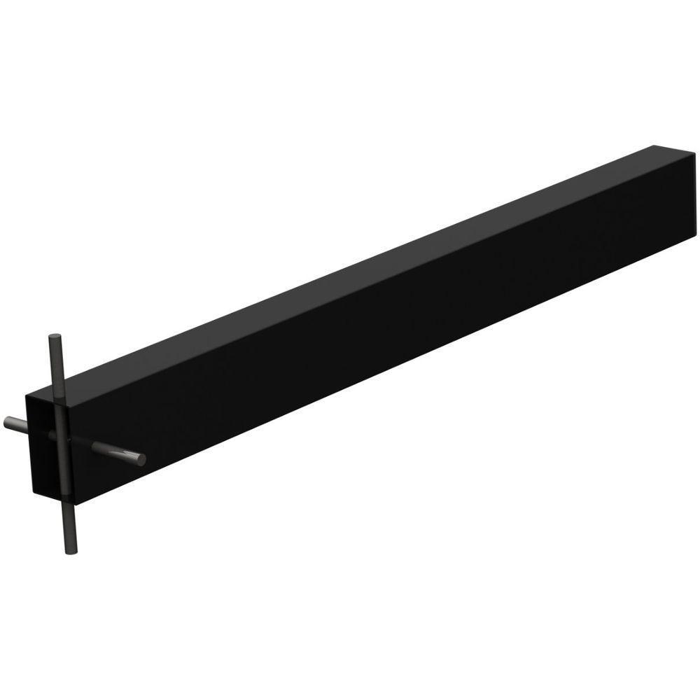 Suporte Pia Chumbar Bancada Aparador Mesa 50 Cm Preto - 7