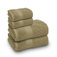 Jogo De Toalha Banhão Indiana Intense 100% Algodão 4 Peças Gramatura 600 Caqui - 1
