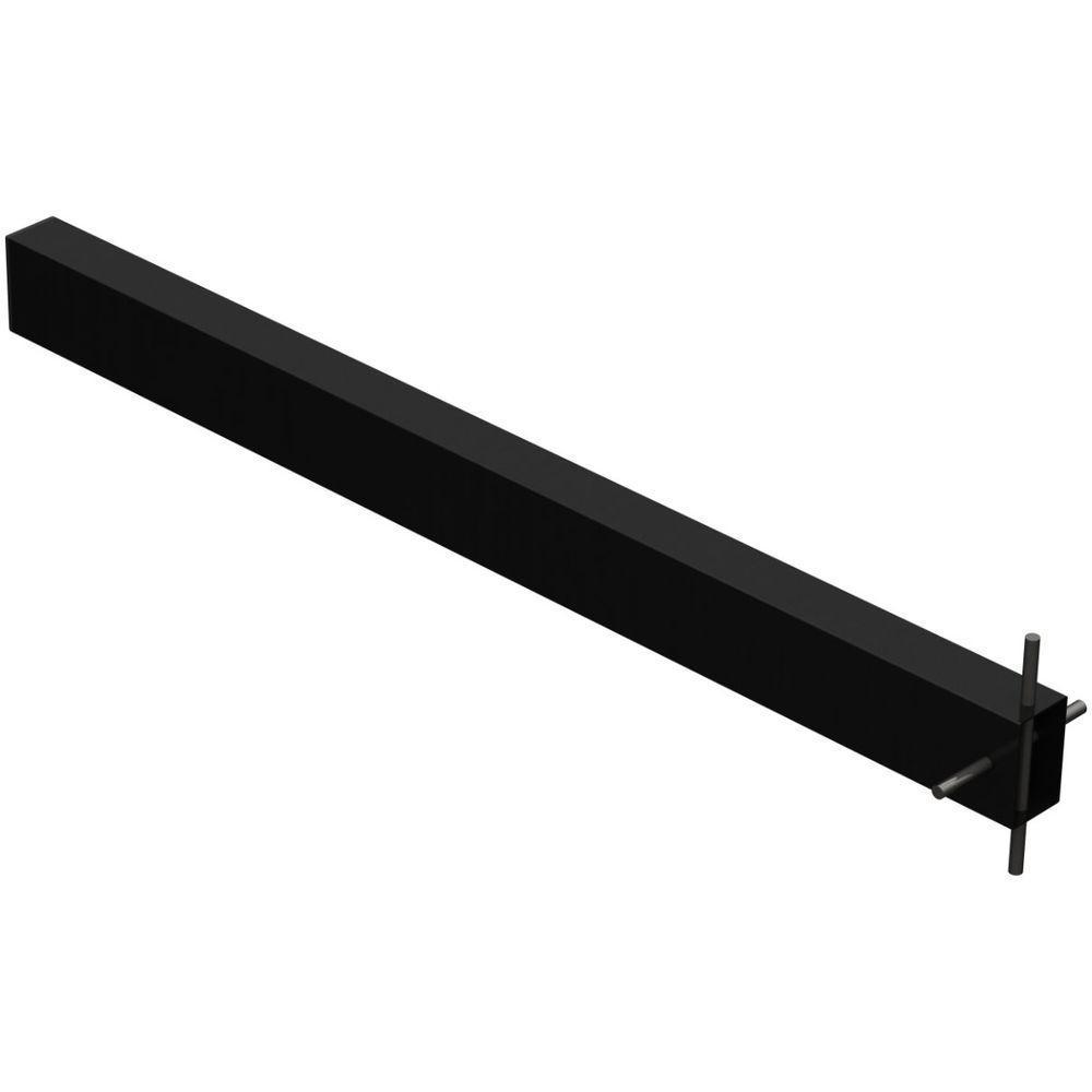 Suporte Pia Chumbar Bancada Mesa 60 Cm Preto - 1
