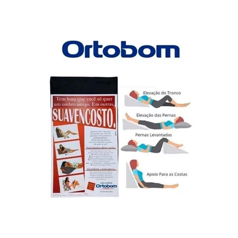 Travesseiro Suavencosto Triangular Sleep Anatômico Kit C/ 4 Un (55x40x40) - Ortobom - 4
