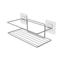 Suporte Com Adesivo Para Shampoo Banheiro Multiuso - Stolf Cromado - 1