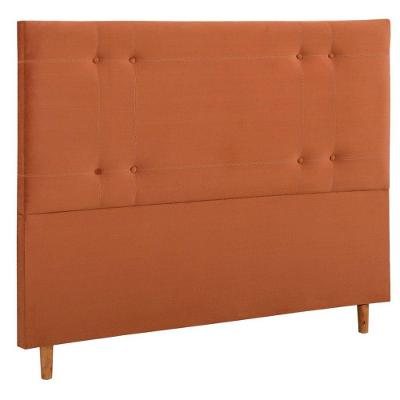 Cabeceira King Luxo Clássica Veludo Mac Interiores Terracota