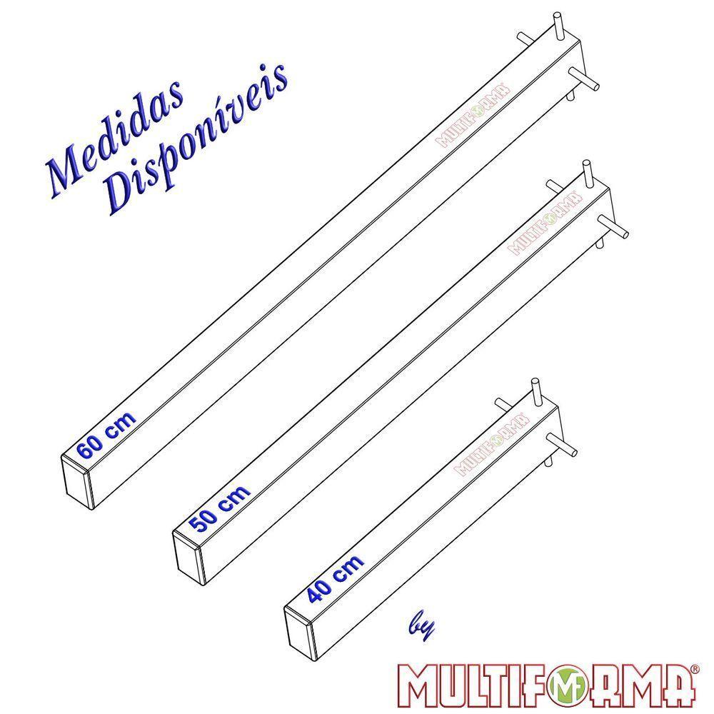 Suporte Pia Chumbar Bancada Mesa 40 Cm Branco - 3