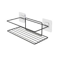 Suporte Com Adesivo Para Shampoo Banheiro Multiuso - Stolf Preto - 1