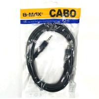 Kit Cabo Auxiliar P2 X P2 Macho Estéreo 1,5-2-3-5 Metros Dourado - 2