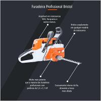 Furadeira Mourão Para Motosserra Stihl Ms172 Ms182 Ms212 Bristol - 3
