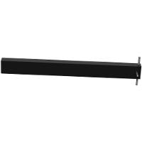 2 Suportes Pia Chumbar Bancada Mesa 60 Cm - Preto - 5