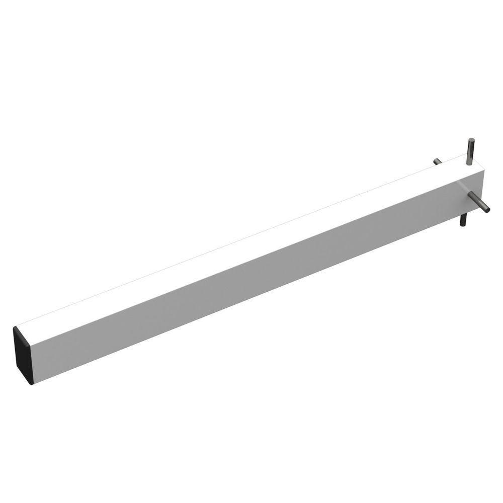4 Suportes Pia Chumbar Bancada Mesa 50 Cm - Branco - 4