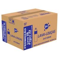 Detergente Líquido Ypê Clear Caixa Com 24 Unidades De 500ml - 2