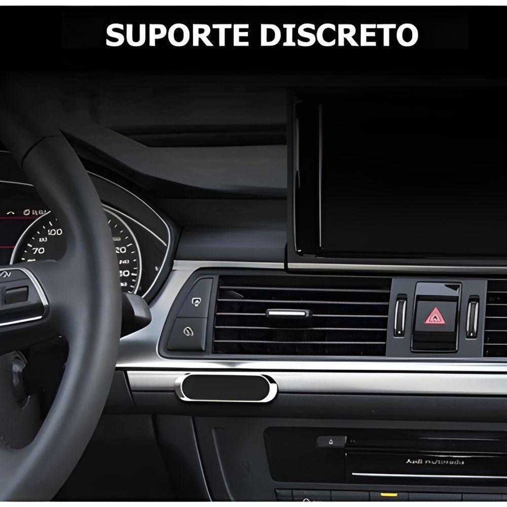 Suporte Veicular Celular Imã Universal Vertical Ou Horizontal Carro Automóvel Veículo Magnético - 3