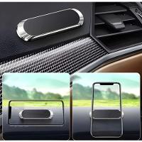 Suporte Veicular Celular Imã Universal Vertical Ou Horizontal Carro Automóvel Veículo Magnético - 1