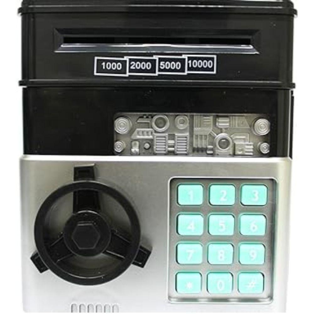 Mini Cofre Eletrônico Digital Senha 4 Dígitos Notas E Moedas - 2