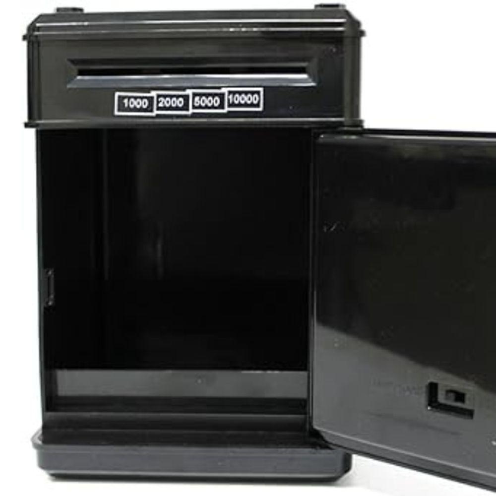 Mini Cofre Eletrônico Digital Senha 4 Dígitos Notas E Moedas - 4