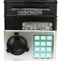 Mini Cofre Eletrônico Digital Senha 4 Dígitos Notas E Moedas - 2