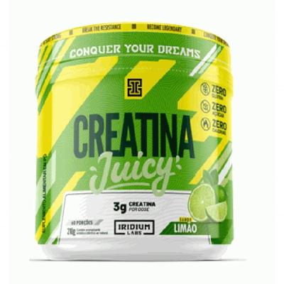 Creatina Juicy 210g Sabor Limão